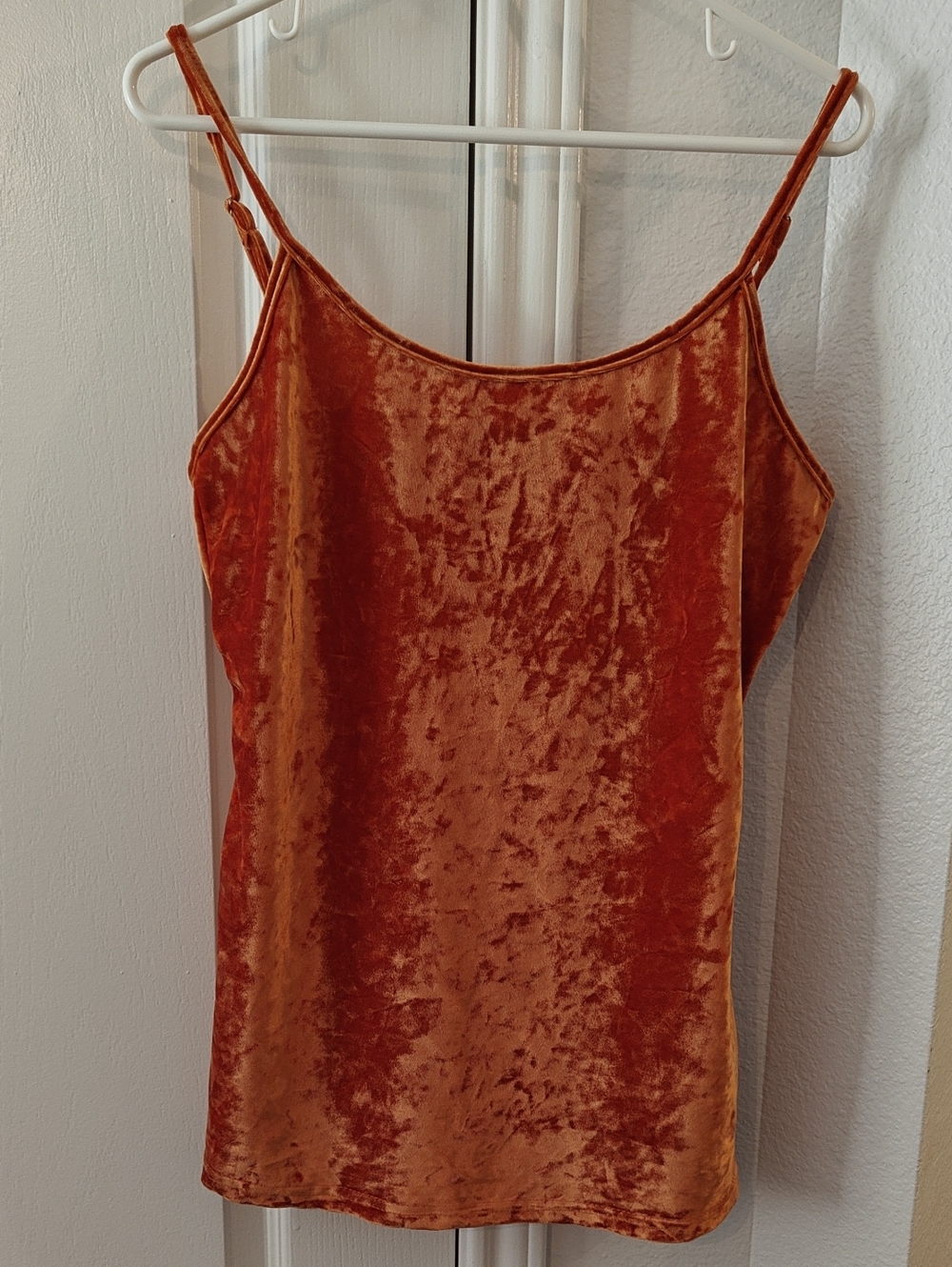 Crushed Velvet Cami Top